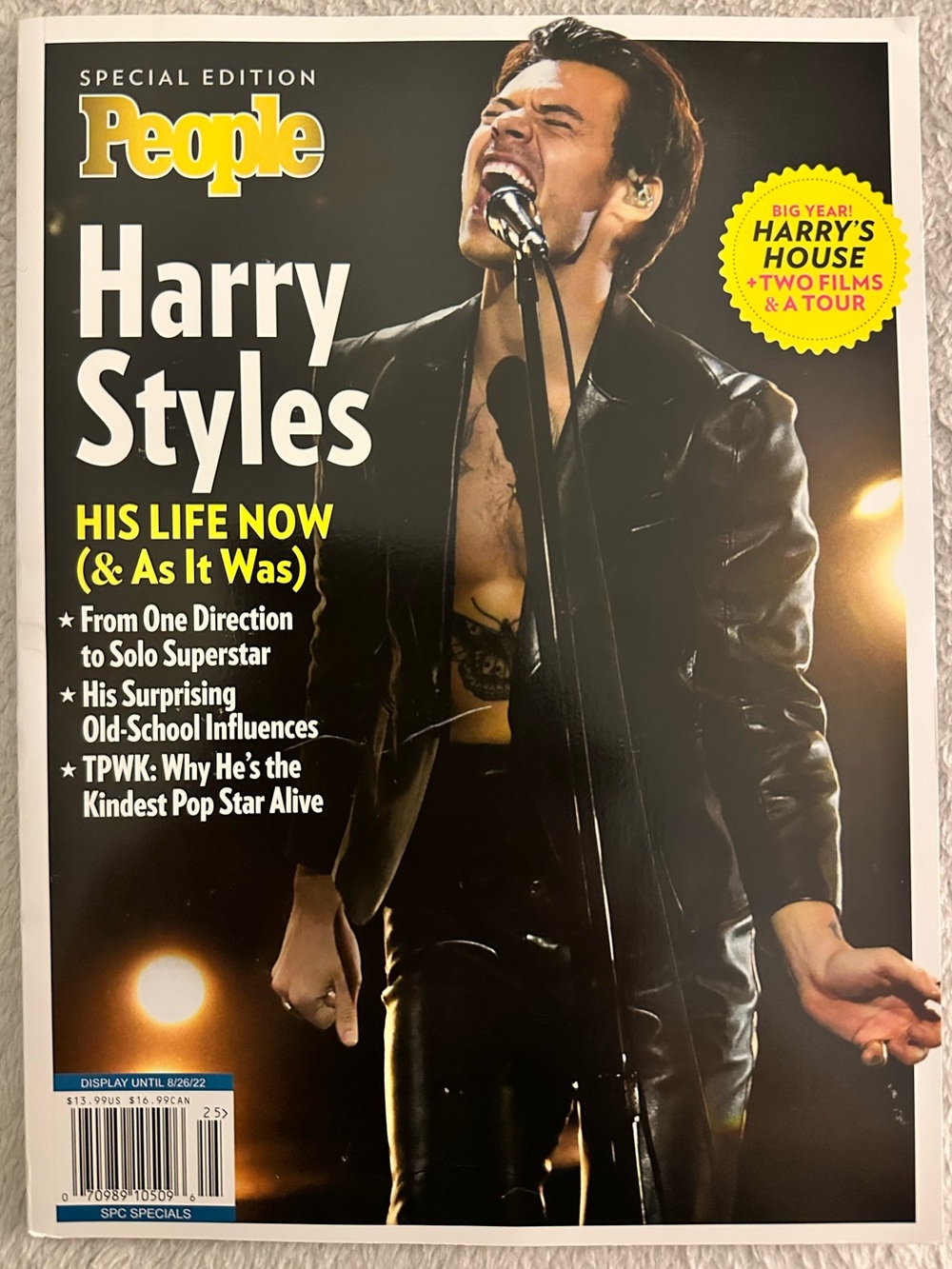 ✨ HARRY STYLES PEOPLE MAGAZINE – SPECIAL EDITION (2022) ✨ RARE FIND